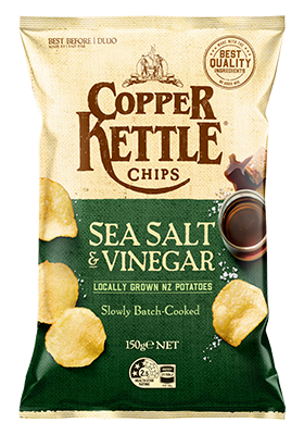 Copper Kettle Sea Salt & Vinegar Potato Chips 